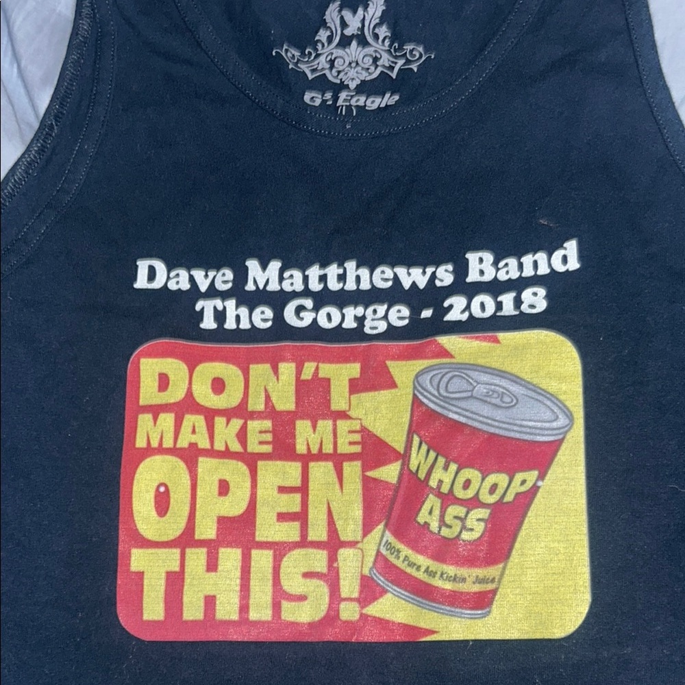 The Dave Matthew’s Band Tank/Shirt (Rare)
